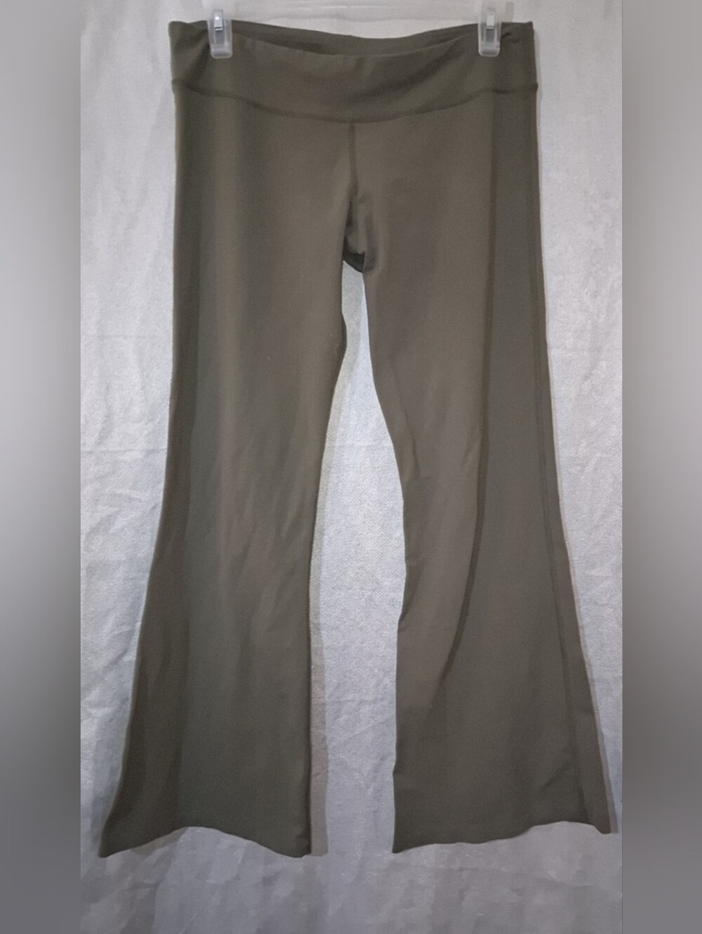 lululemon athletica Olive Flared Yoga Pants